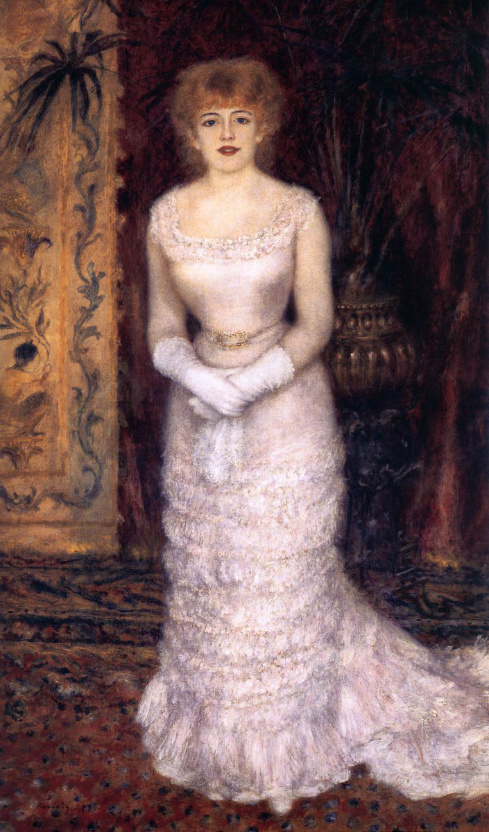 "Портрет актрисы Жанны Самари", 1878