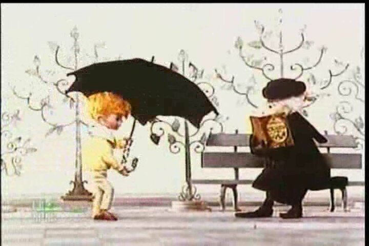 Кадр из фильма "Бабушкин зонтик" взят для иллюстрации из Яндекс Картинки.