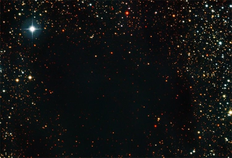 Туманность Угольный мешок. Credit: ESO.org