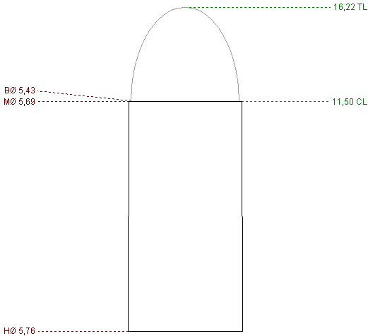 Патрон "5mm Lefaucheux"