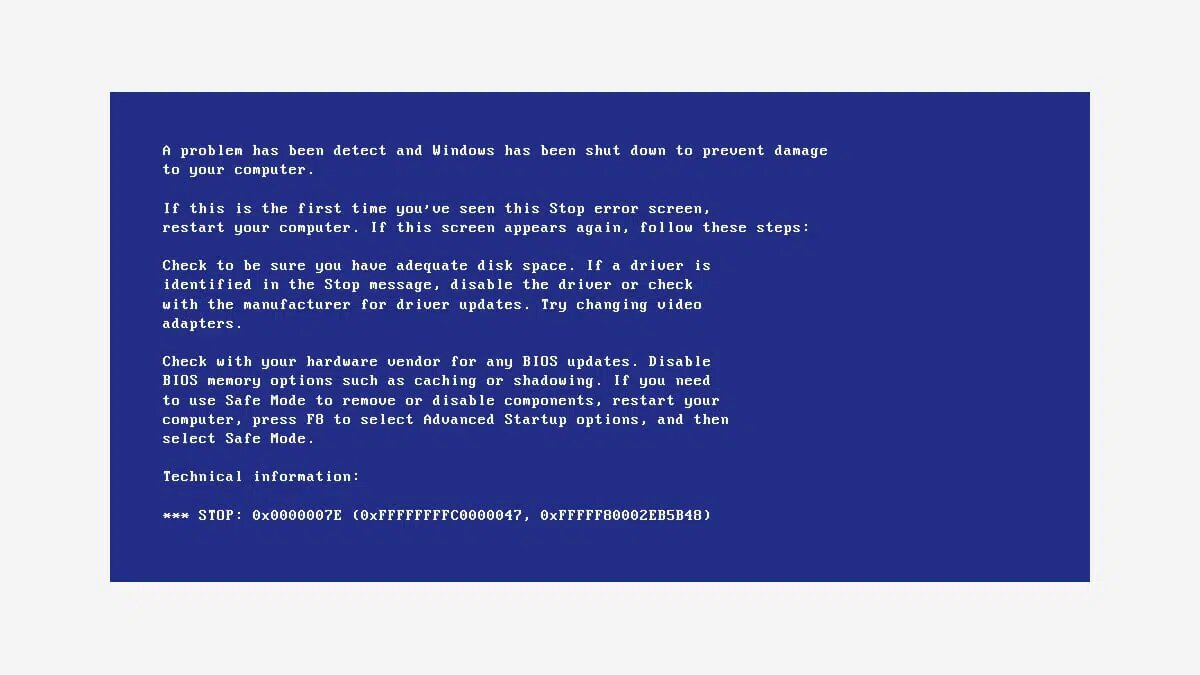 Что такое BSOD (Синий Экран Смерти) в Windows | allerrorcodes.ru | Дзен