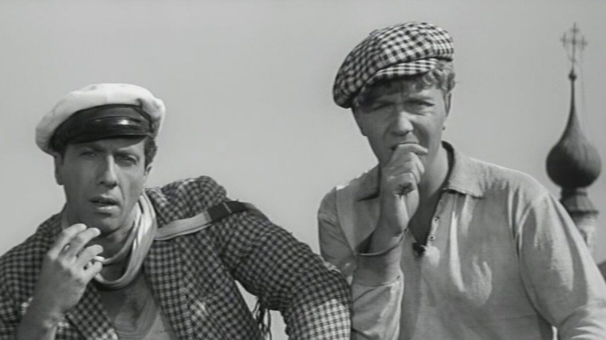 Кадр из фильма "Золотой теленок", 1968 год