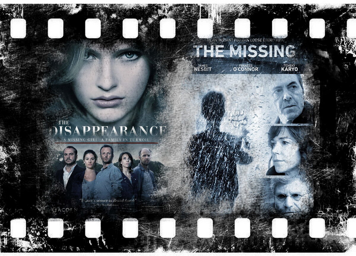 Disparue, сериал, 2015 г. The Missing, сериал, 2014–2016 г. ФотоКоллаж Эльза Герм.