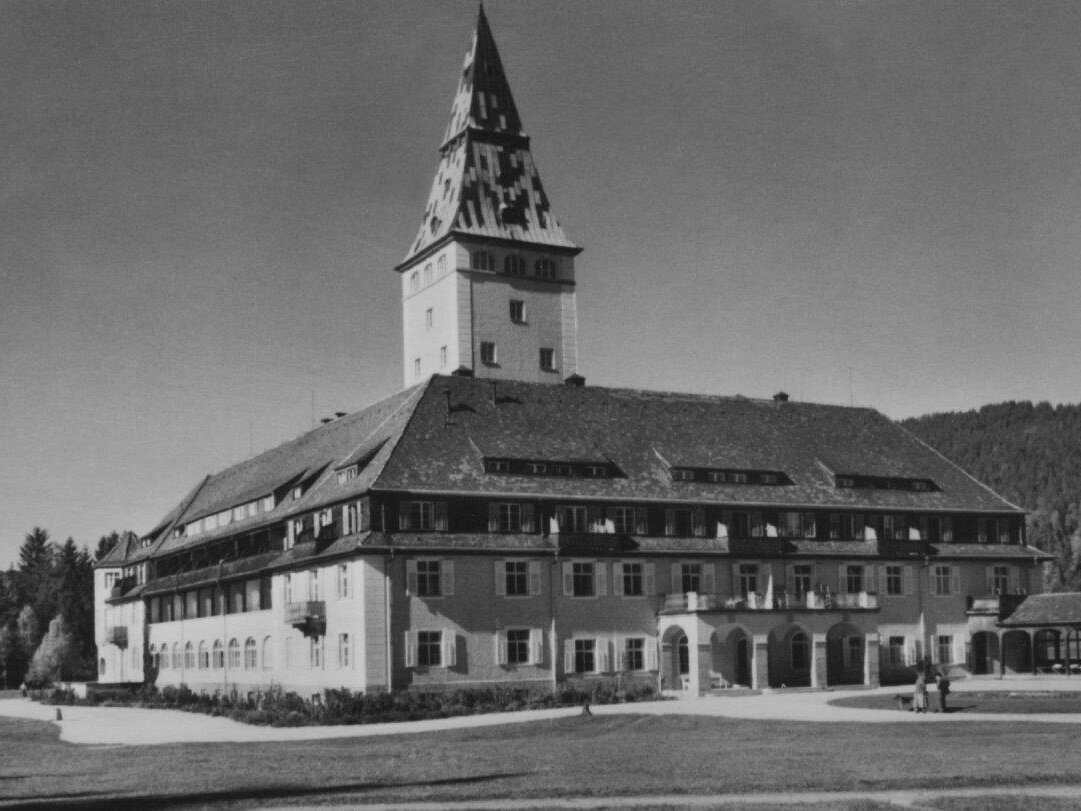 Замок Эльмау, фото 1916 года, источник: schloss-elmau.de