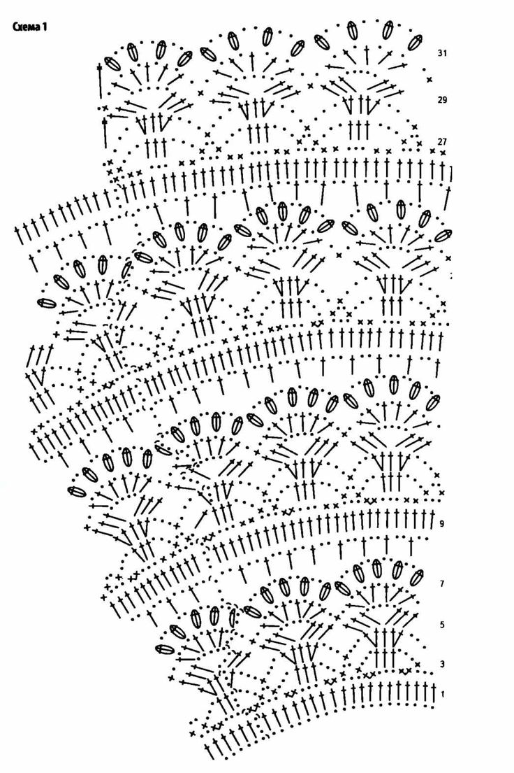 Вязание крючком лилия. Узор лилии крючком. Узор лилии крючком схемы. Узоры крючком для платья. Схемы вязания крючком круглой кокетки.