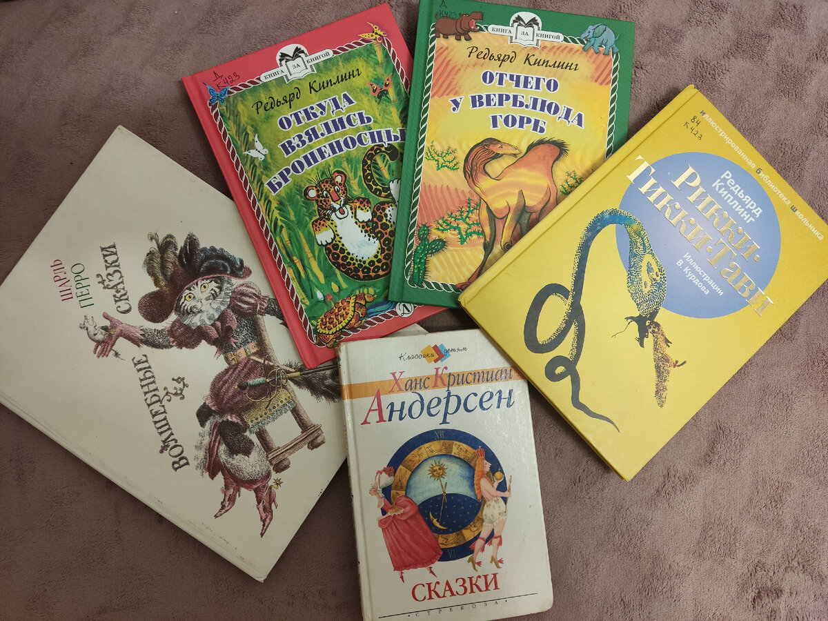 Взяла вот эти книги. 