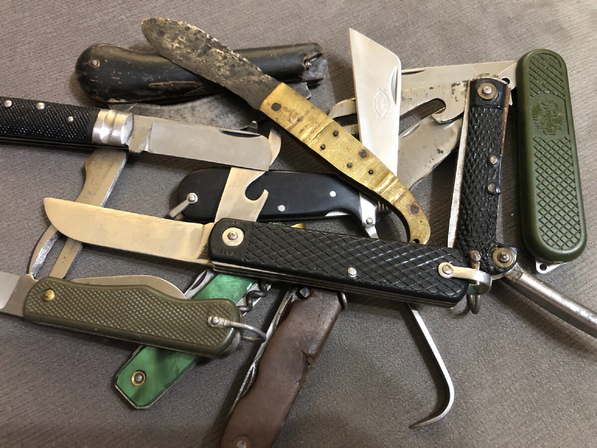 Военные складные ножи некоторых стран Европы | Юрий Северянин. О ножах ...