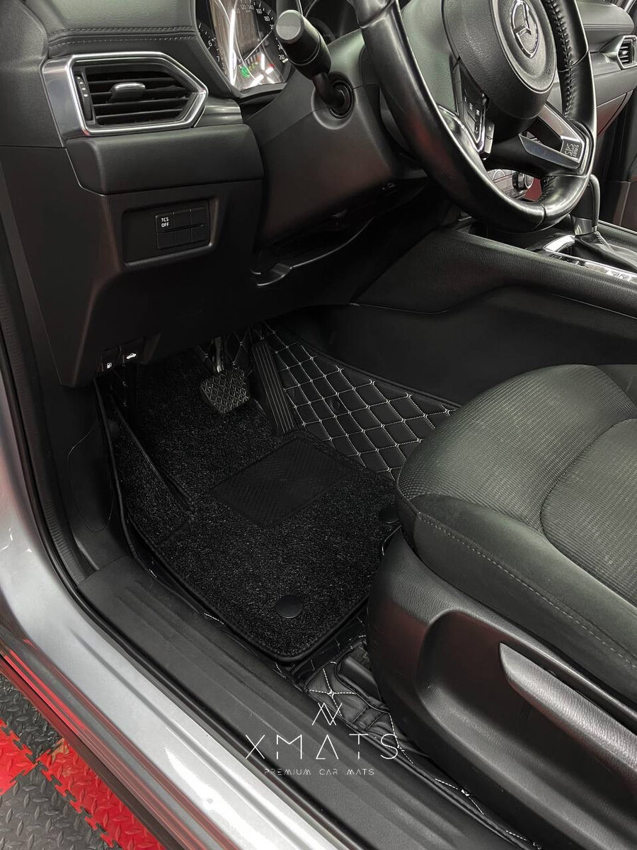 3D коврики из экокожи на Mazda CX-5 2 (KF)