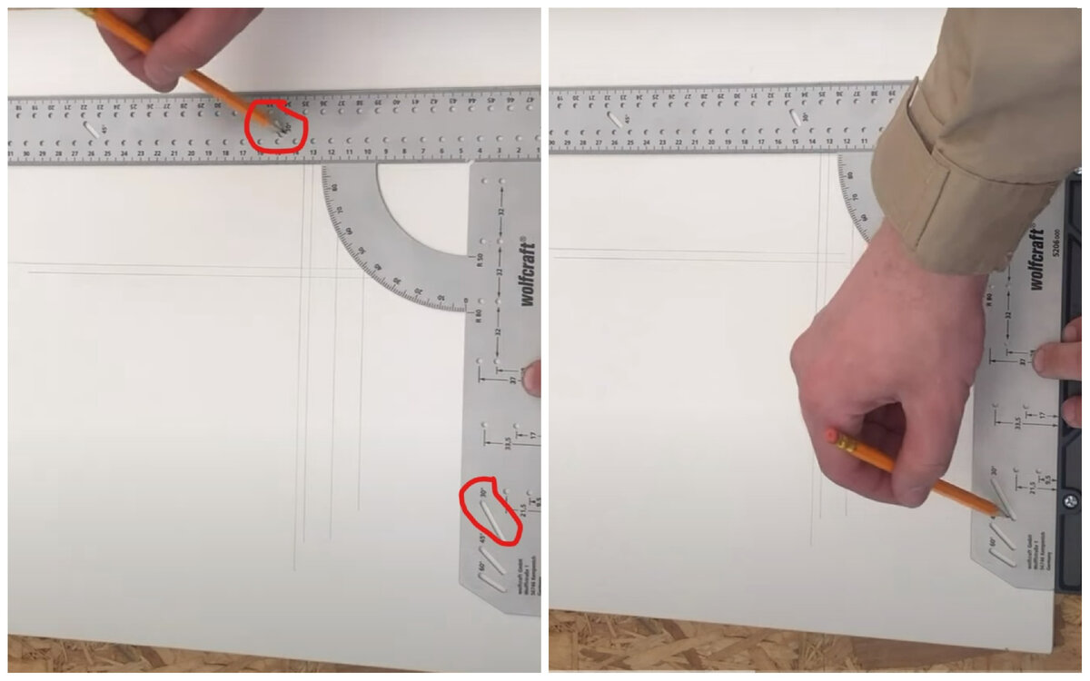 Зачем нужны дырки на разметочном угольнике ВОЛЬФКРАФТ
