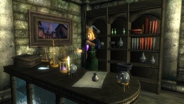 Алхимик Ардалин варит зелья