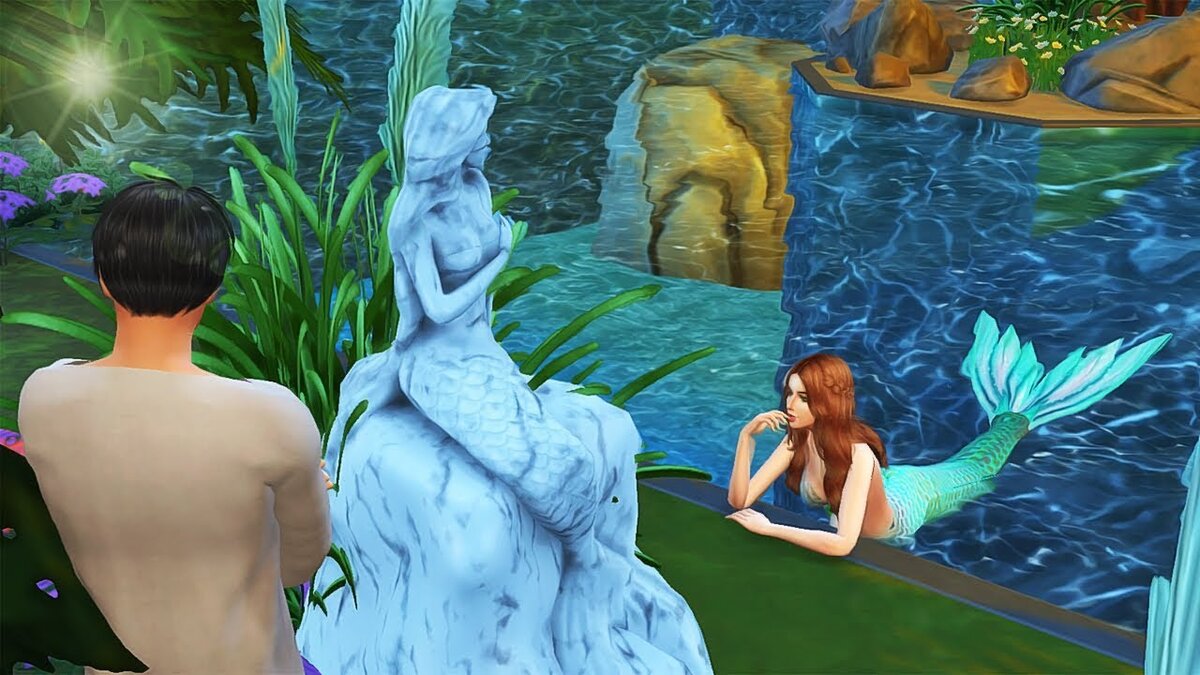 Как в симс 4 выгнать. SIMS русалки. SIMS 4 Mermaid. Симс русалки симс 4. Симс 4 русалки
