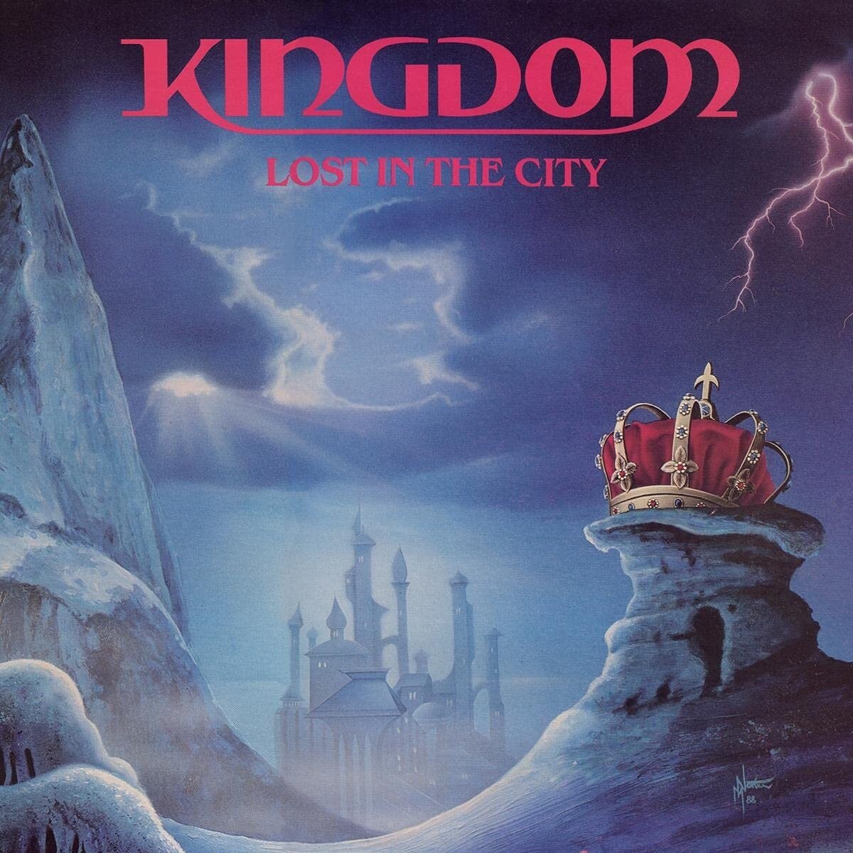 Обложка альбома Kingdom "Lost In The City"