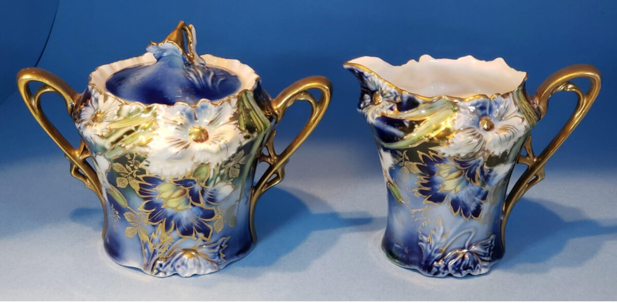 Фарфор RS Prussia. Европейский Art-nouveau, а фанатично собирают в ...