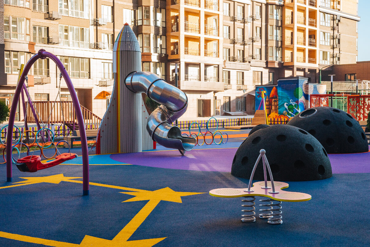 Плейхабы становятся обычным делом в современных микрорайонах. фото: "ЮгСтройИнвест"