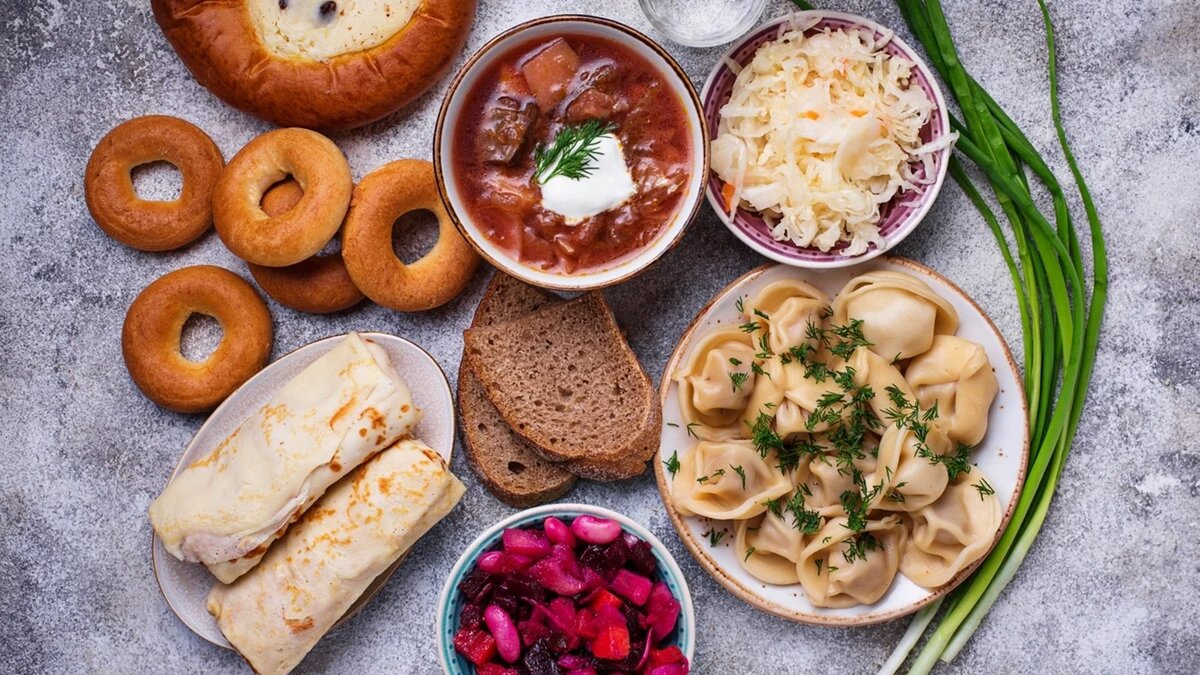 Русская кухня. Источник: mezgore-lib.ru