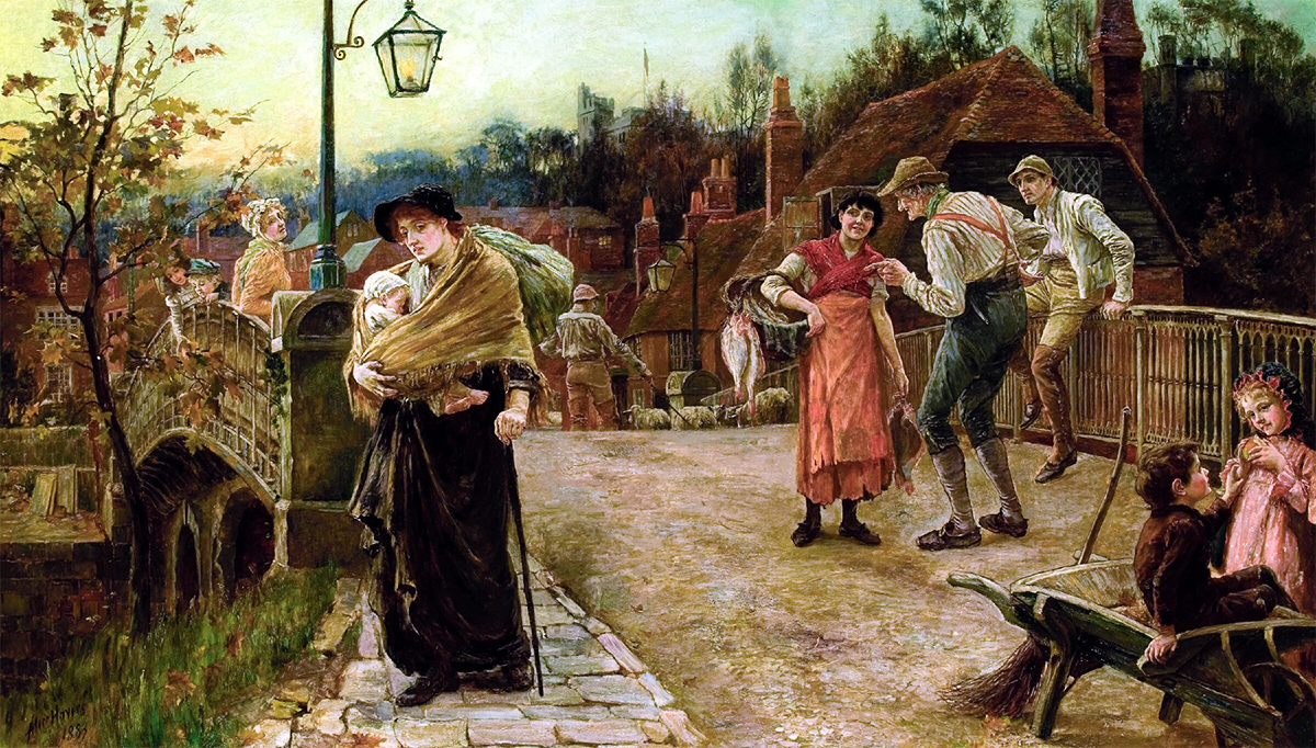 Элис Мэри Хейверс. Деревенская красавица, 1883