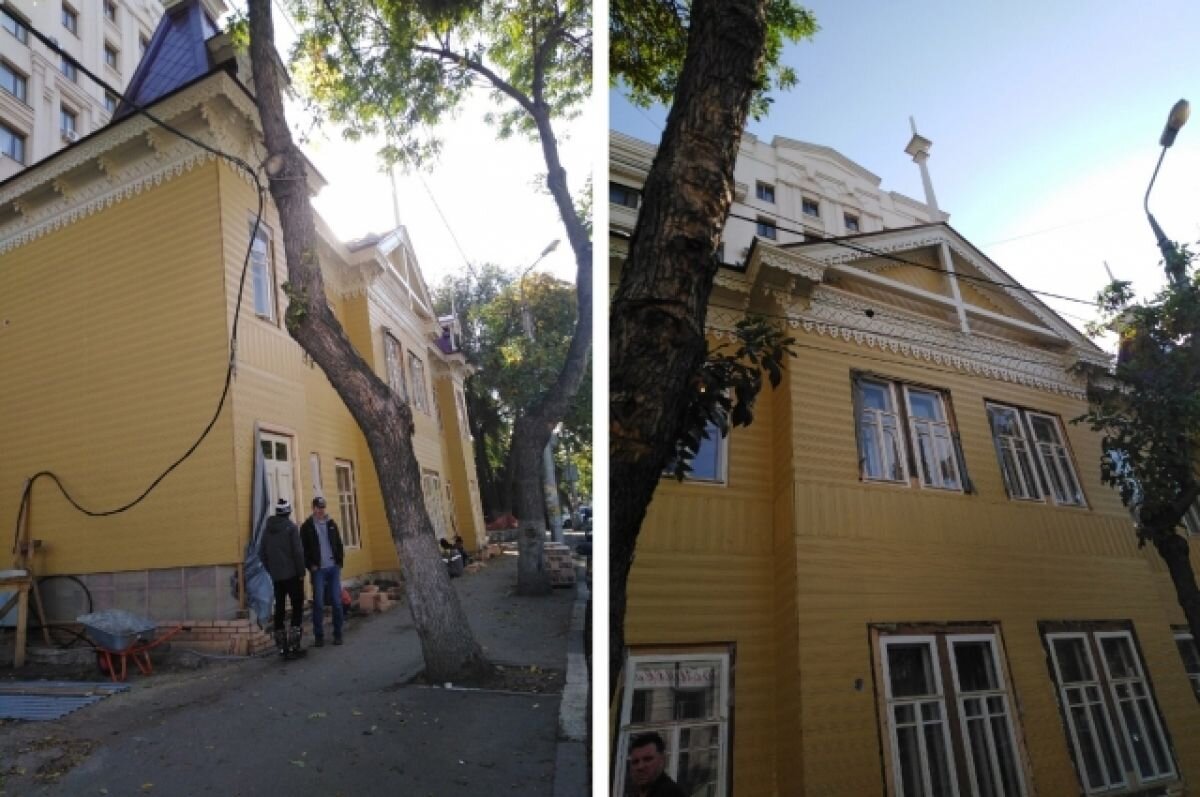    В Самаре завершается реставрация Дома Маштакова