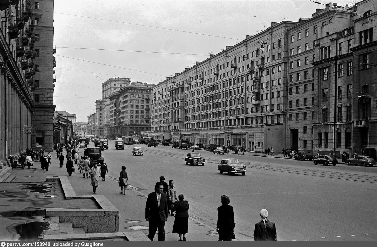 москва в 1960