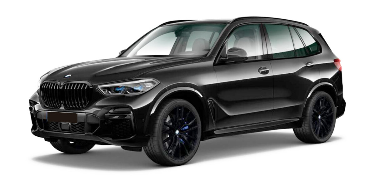 BMW X5 xDrive 40d — цвет Черный сапфир с доставкой и растаможкой