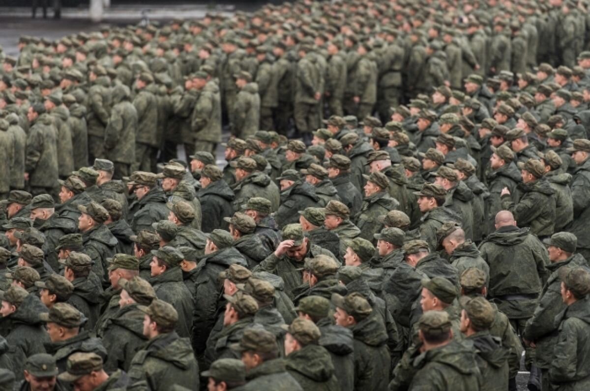Мобилизованные в Воронеже