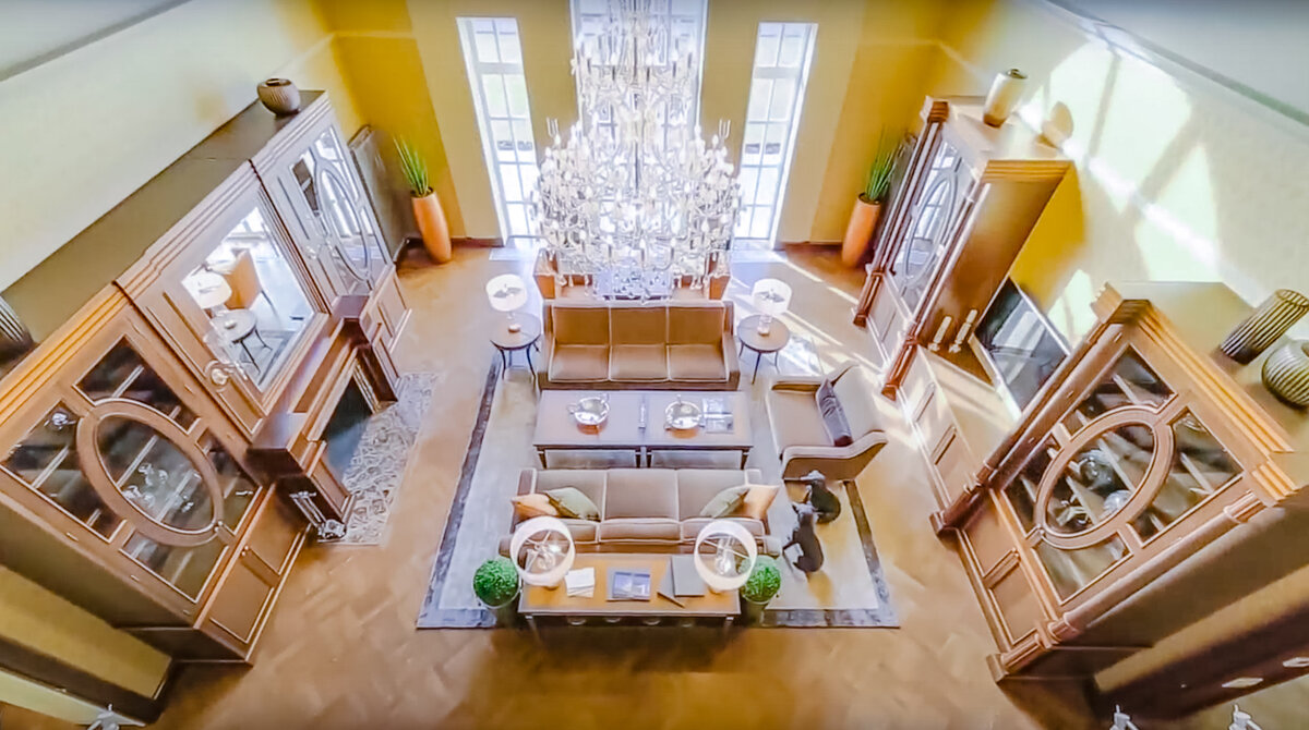 Гостиная вид с верху.  http://interiorinframe.ru