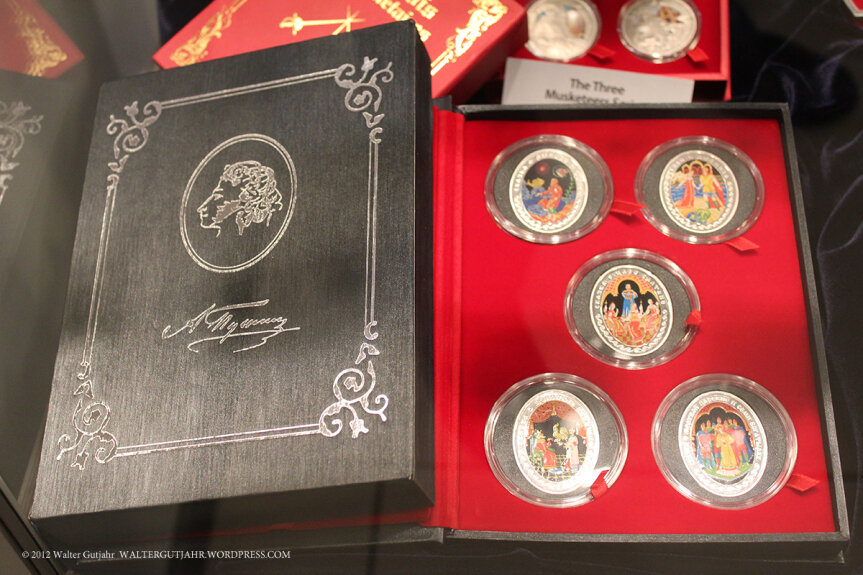 Белоруссия, серия “Сказочные произведения А.С. Пушкина”, введены в обращение 30 декабря 2009 г.