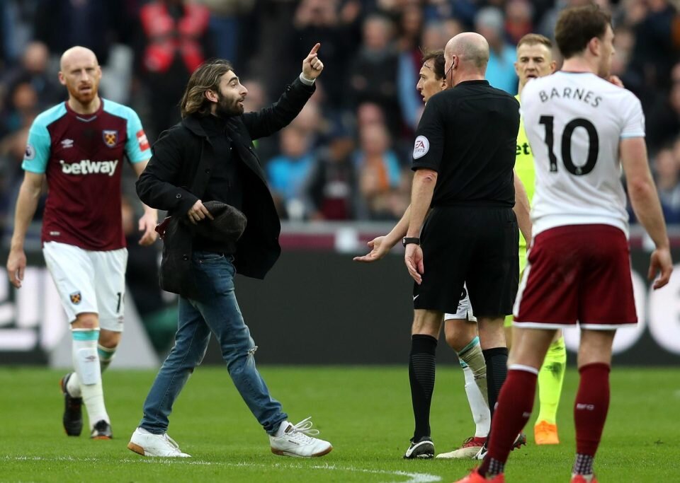 Чистый футбол. Фанаты West Ham. Fan клубов "Бёрнли"