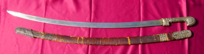 Шашка азиатского образца