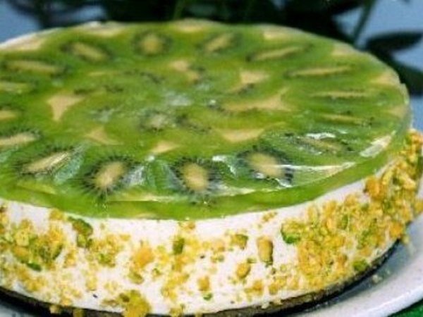 Чизкейк 🍰с киви 🥝