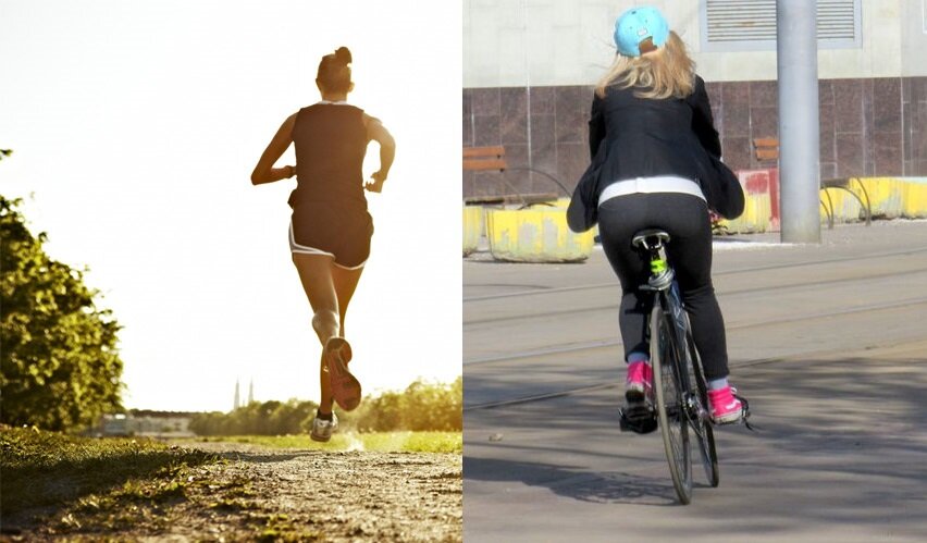 Худеем к лету . Что выбрать бег или велосипед?