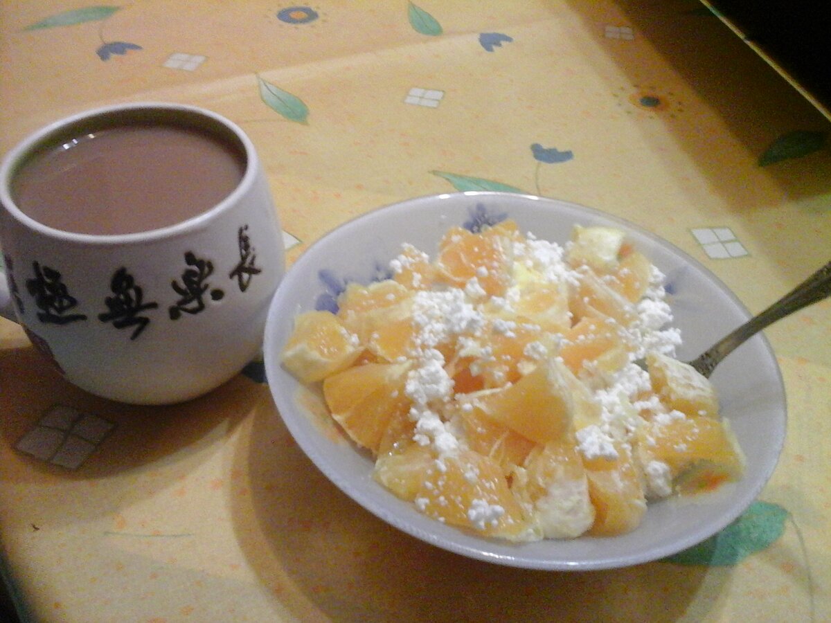 Любимый завтрак на творожной яичке.