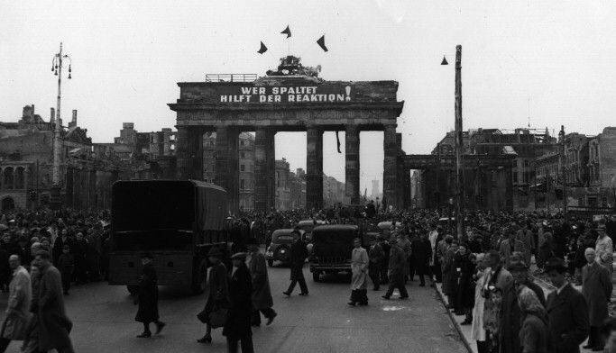 Берлинский кризис 1948 года. Фото: Военное обозрение