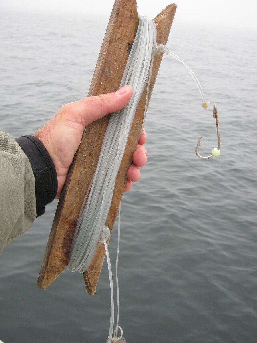 Это самая простая самодельная удочка, которую я видел!