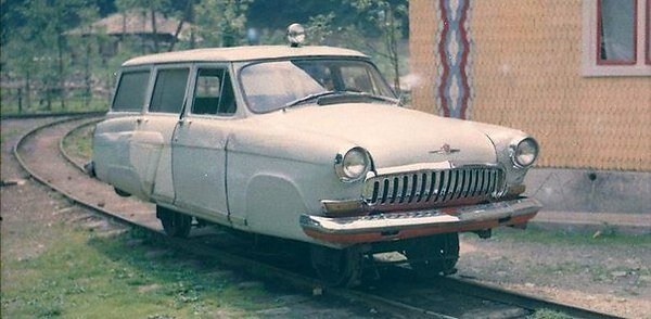 Дрезина ГАЗ-22 "Волга"