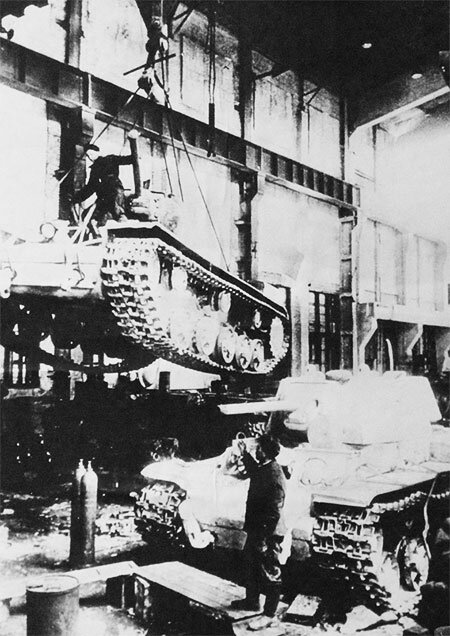 КВ-1 на заводских испытаниях