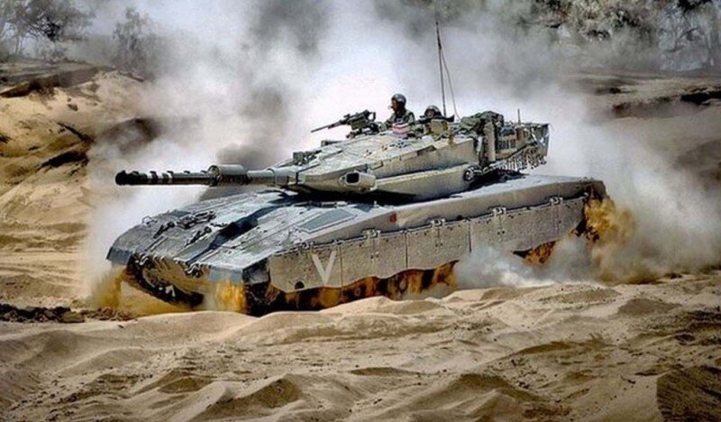 Израильский ОБТ Merkava Mk.4 Barak