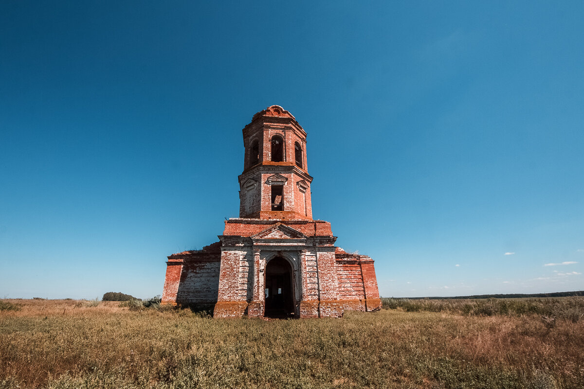 Заброшенные церковные храмы деревня Белопашино