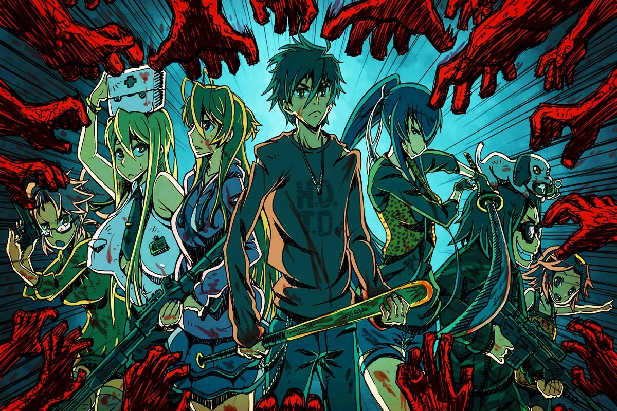  Изображение взято из аниме High School of the Dead.    