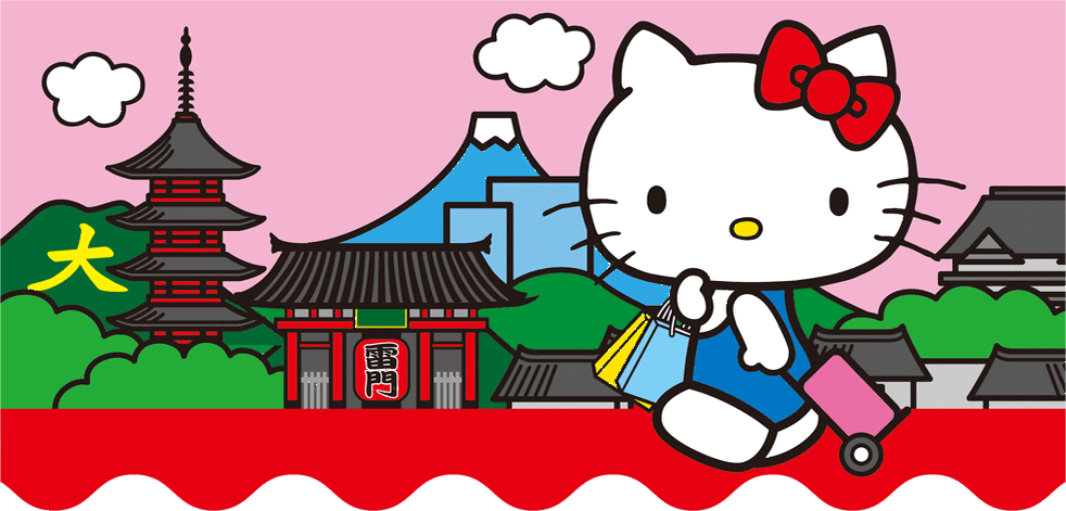 Изображение с сайта Hello Kitty Travel App