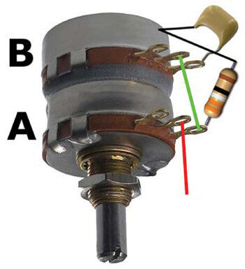 Схема стандартной распайки TBX
