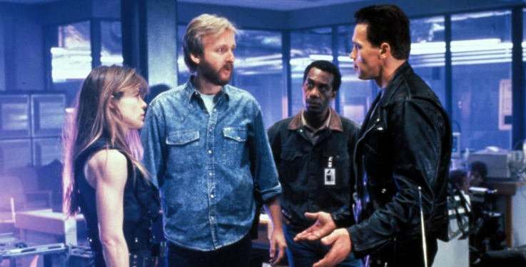 Съемки Терминатора 2