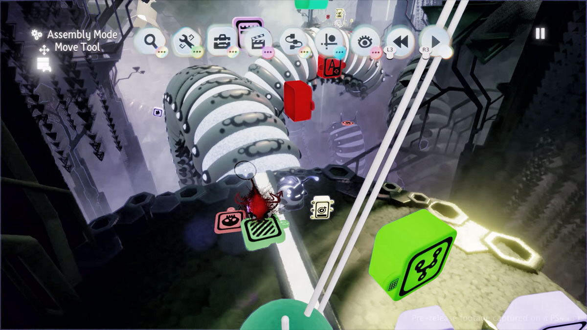 Скриншот из игры Dreams от LittleBigPlanet