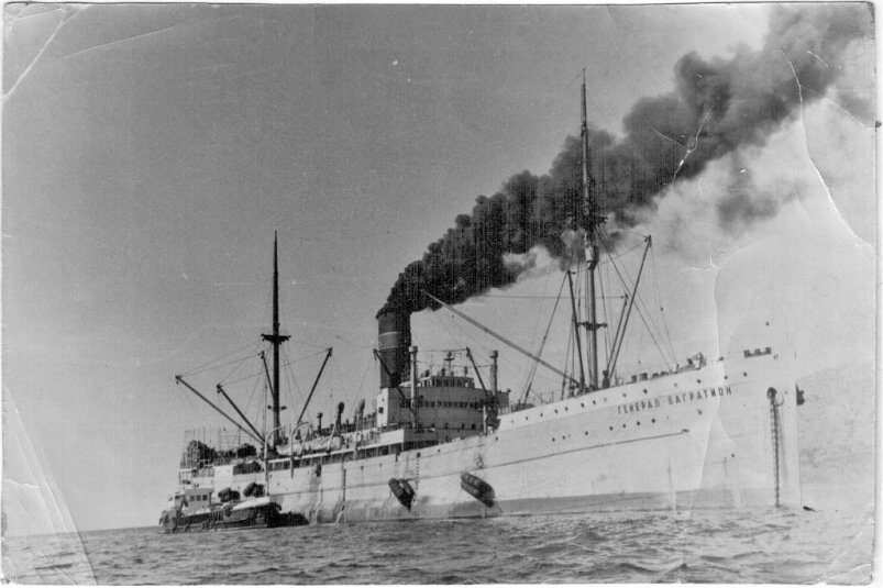 История парохода "Генерал Багратион". Фото: http://www.kolymastory.ru/ 