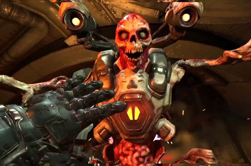    Все, кто играли в замечательную игру Doom 2016 обращал внимание (только внимательные игроки конечно), что тут и там по всем уровням игры разбросаны различные пасхалки и секреты.