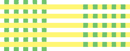 - белый, желтый и зеленый