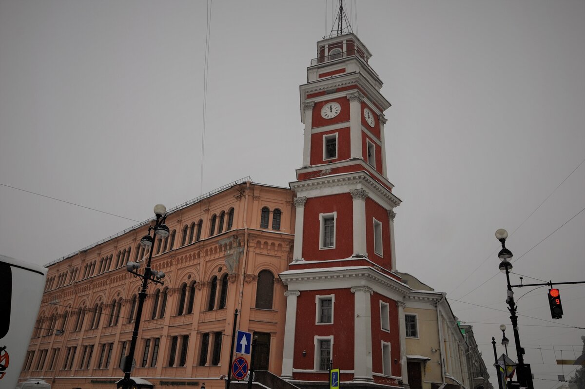 Смотровая на думской. Башня городской Думы Санкт-Петербург.