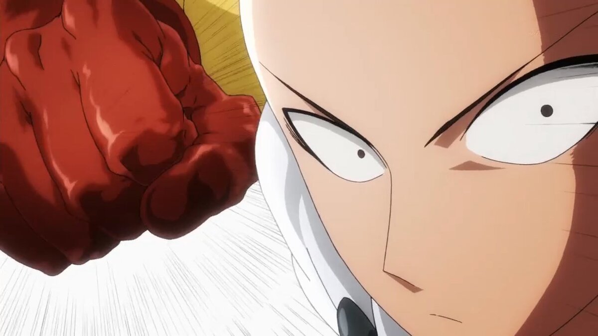 Для человечества настали нелегкие времена: на матушку-Землю повадились, как к себе домой, разнообразные монстры родом из космоса, недр земли, научных лабораторий и бог знает откуда еще. Методично руша один город за другим, они несут смерть и разрушение, вселяя трепет в сердца сторонних наблюдателей. Но сторонним наблюдателям, кроме попадания под шальной удар очередного злодея, бояться нечего: на страже их покоя стоит наш главный герой, лысый молодой человек по фамилии Сайтама с выражением вселенской тоски на лице. 
Пусть его не особо героическая внешность вас не обманывает: Сайтама, хоть и лишенный волос, крутого костюма и необходимого для спасителя Вселенной запаса пафосных речей, невероятно силен. Три года назад он, потеряв работу и решив встать на путь героя, так переусердствовал с тренировками, что теперь побеждает любого монстра с одного удара. Но почему же тогда он так уныл и недоволен жизнью? Все очень просто: лучшие из героев впадают в уныние, когда у них нет сильного врага, а против Сайтамы ни один злодей и раунда не выстоит. Вот и не радуют его особо ни многочисленные победы, ни уважение новоявленного «ученика», ни общение с коллегами по профессии – остается лишь надеяться, что где-то впереди его все-таки ждут достойные противники.