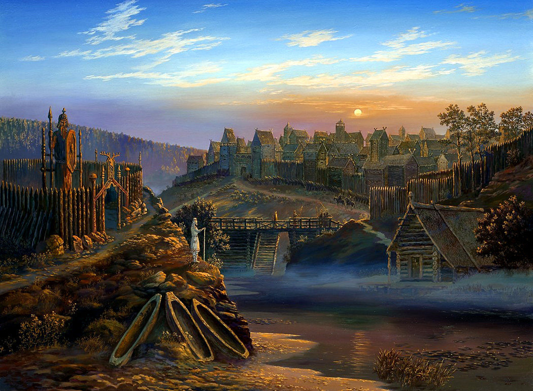 Русский город. Источник: https://yandex.ru/collections/card/5b5e814468280b0088e033f0/