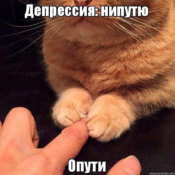 вся статья - ложь, вот как на самом деле выглядит тяжелая и пушистая депрессия // автор ноунейм из ВК