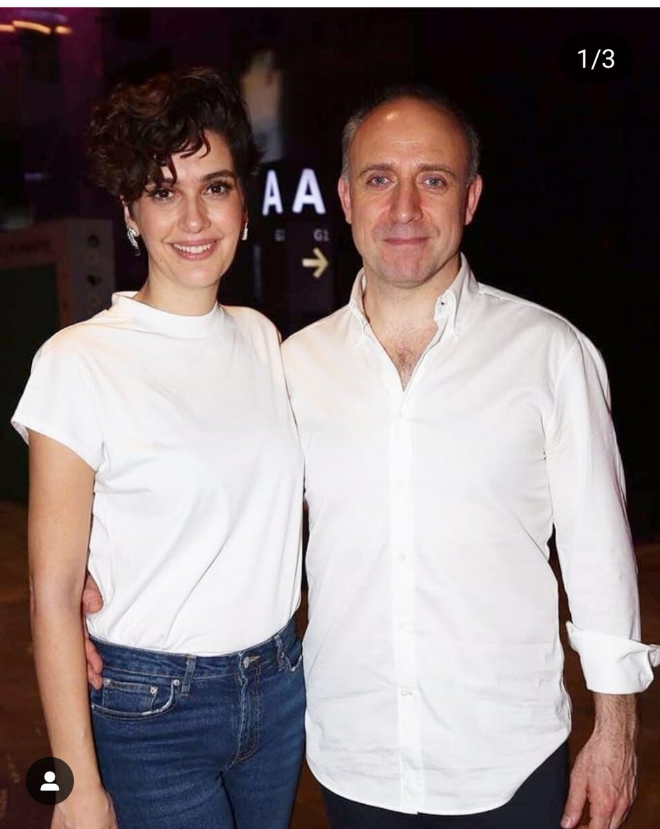 Halit Ergenc с супругой Berguzar Korel